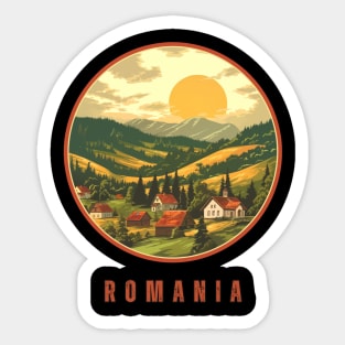 Romania Sticker